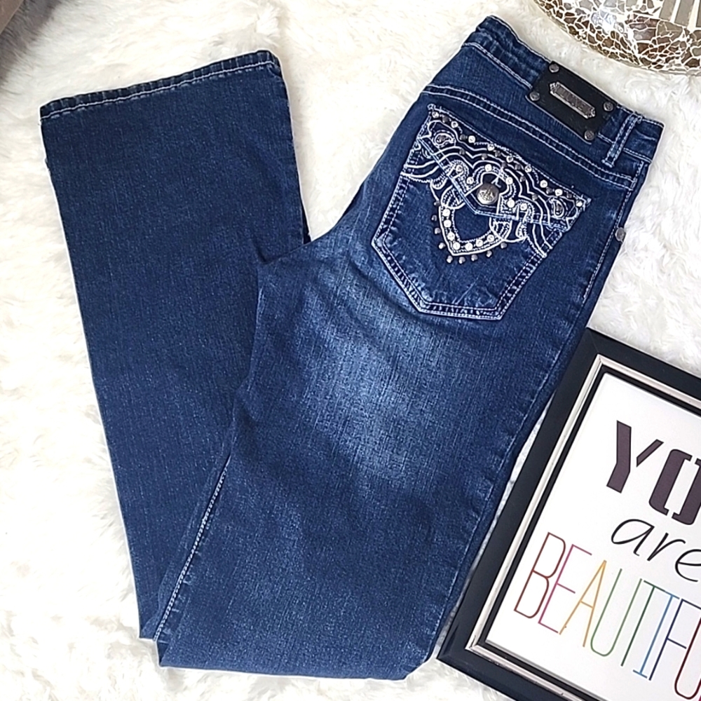 😍TRU LUXE JEANS, bootcut, Size 27